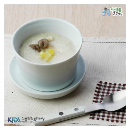 고구마 타락죽 완성 사진