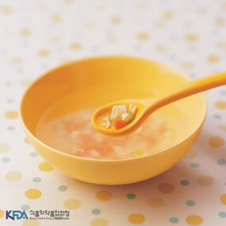 알파벳 스프 완성 사진