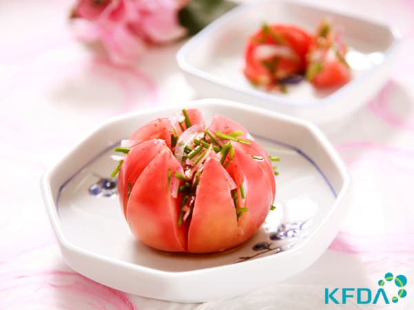 토마토소박이 완성 사진