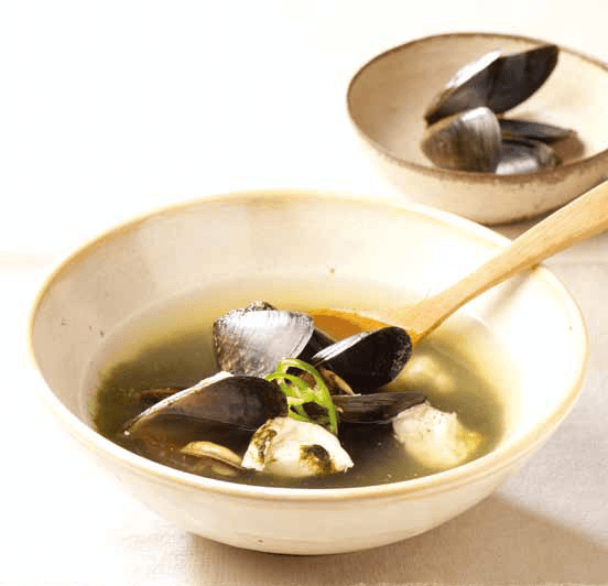 매생이순두부탕 완성 사진