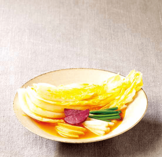 파프리카 물김치 완성 사진
