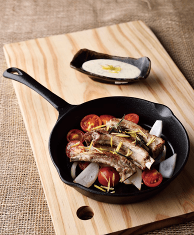 쪽갈비구이 완성 사진