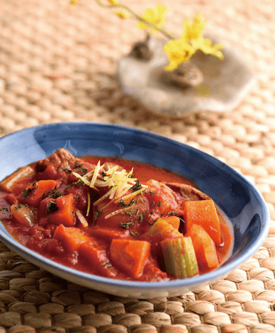 토마토소고기찜 완성 사진