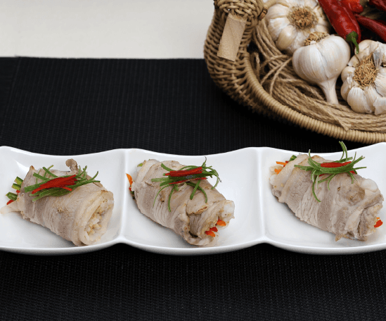 삼겹선 완성 사진