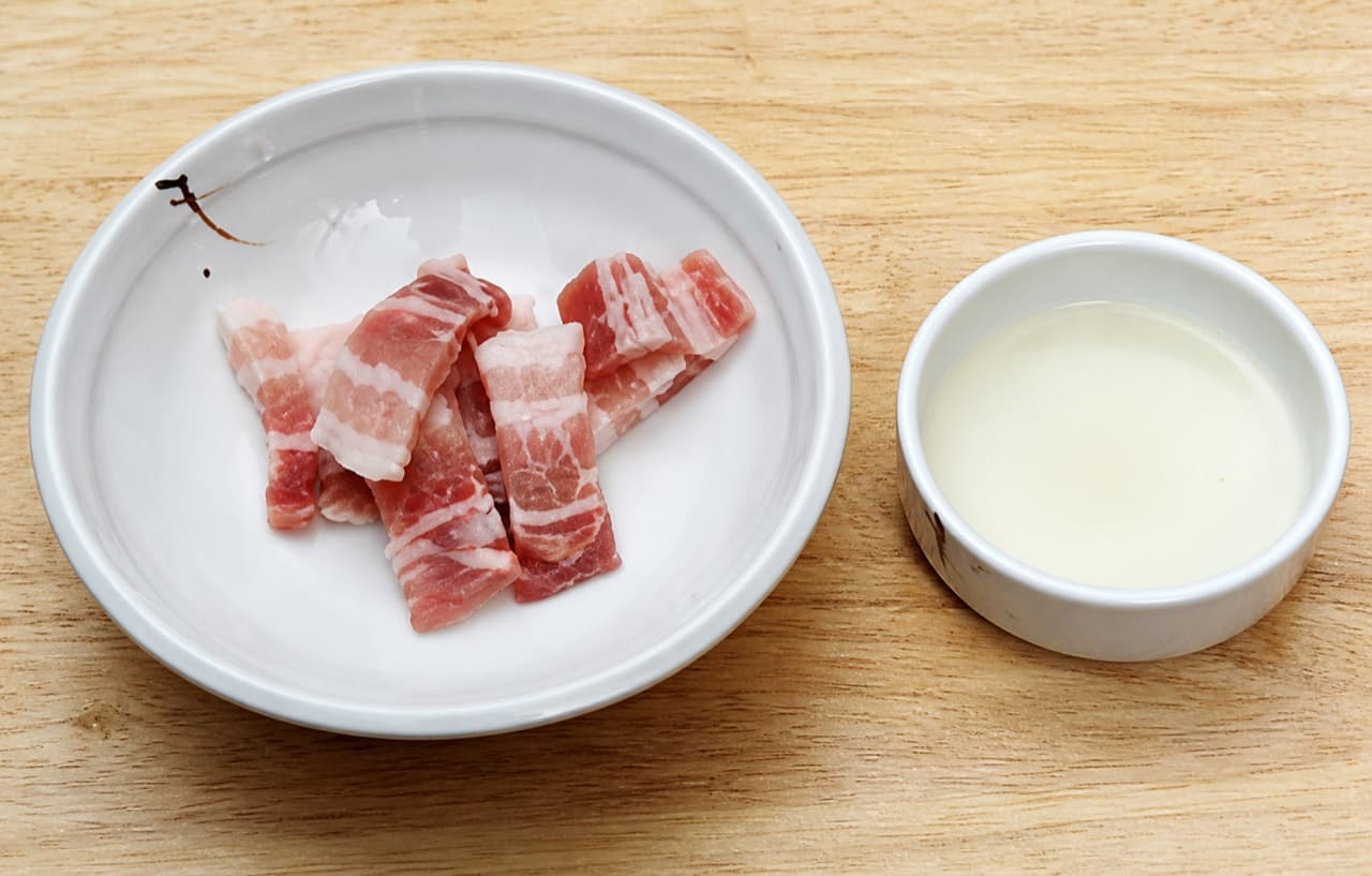 1단계 조리 사진