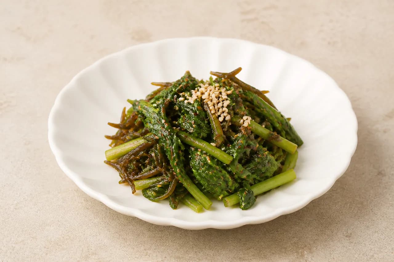 열무톳김치 완성 사진